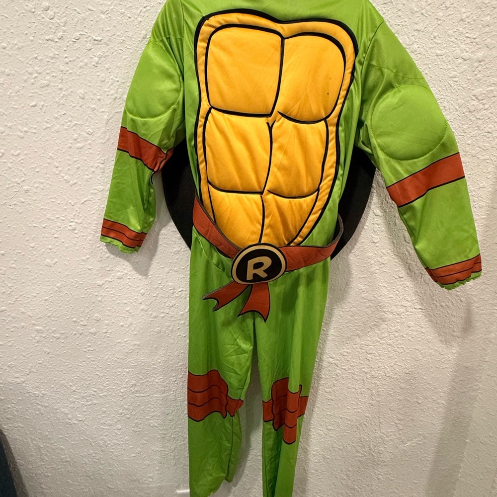 Heroic Turtle Warrior Costume - Green and Orange